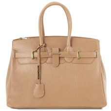 TL Bag Кожаная сумка женская Tuscany TL141529 (Champagne)