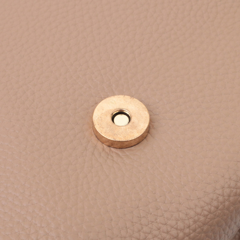 Деловая сумка для женщин с короткой ручкой из натуральной кожи Vintage 22668 Коричневая