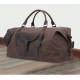 Дорожная сумка текстильная Vintage 20058 Коричневая