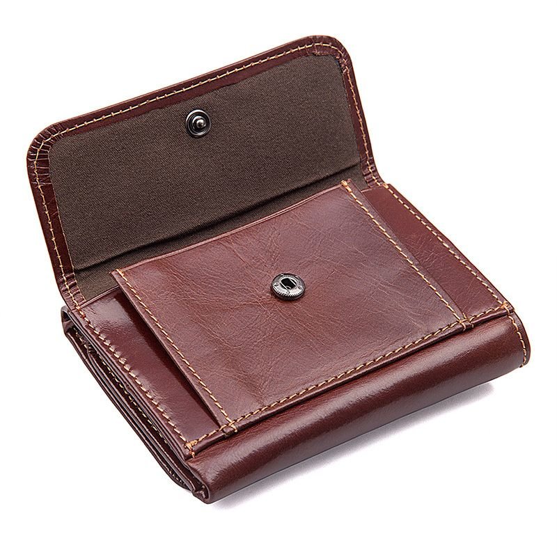Кошелек мужской кожаный Vintage 14648 Коричневый