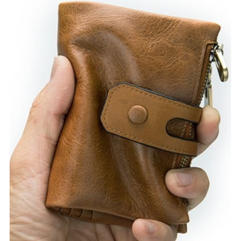Кошелек мужской Vintage 14917 Рыжий
