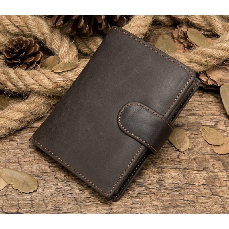 Кошелек мужской Vintage 14925 Коричневый