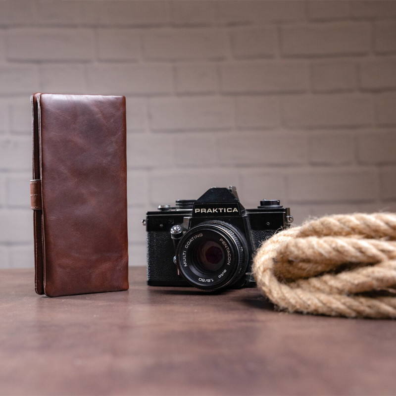 Кошелек универсальный Vintage 14912 Коричневый