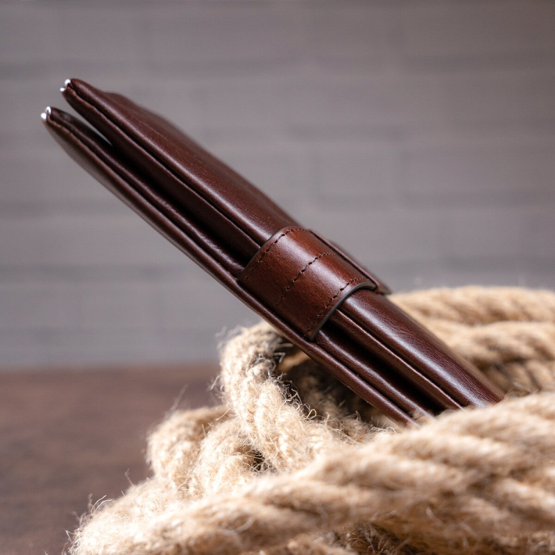 Кошелек универсальный Vintage 14912 Коричневый