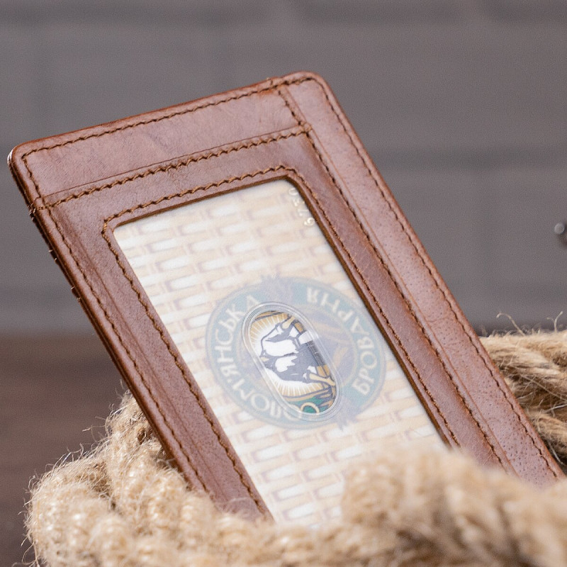 Кредитница Vintage 14930 Коричневая