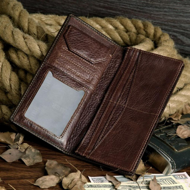 Гаманець чоловічий Vintage 14174 Коричневий