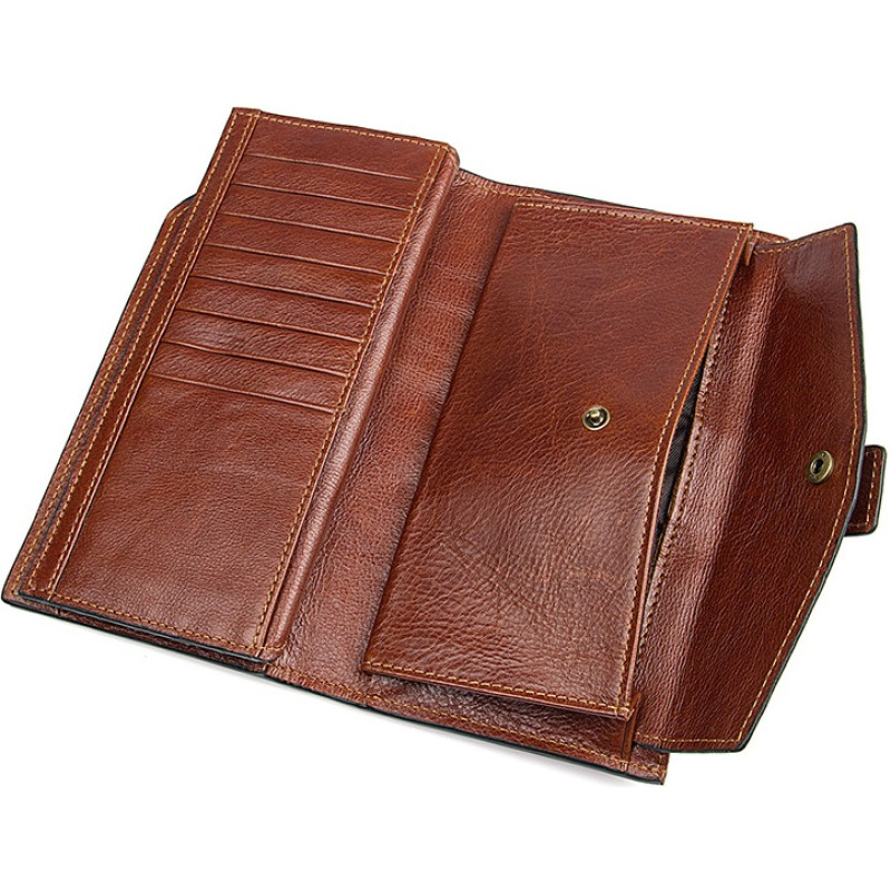 Кошелек мужской Vintage 14372 Коричневый