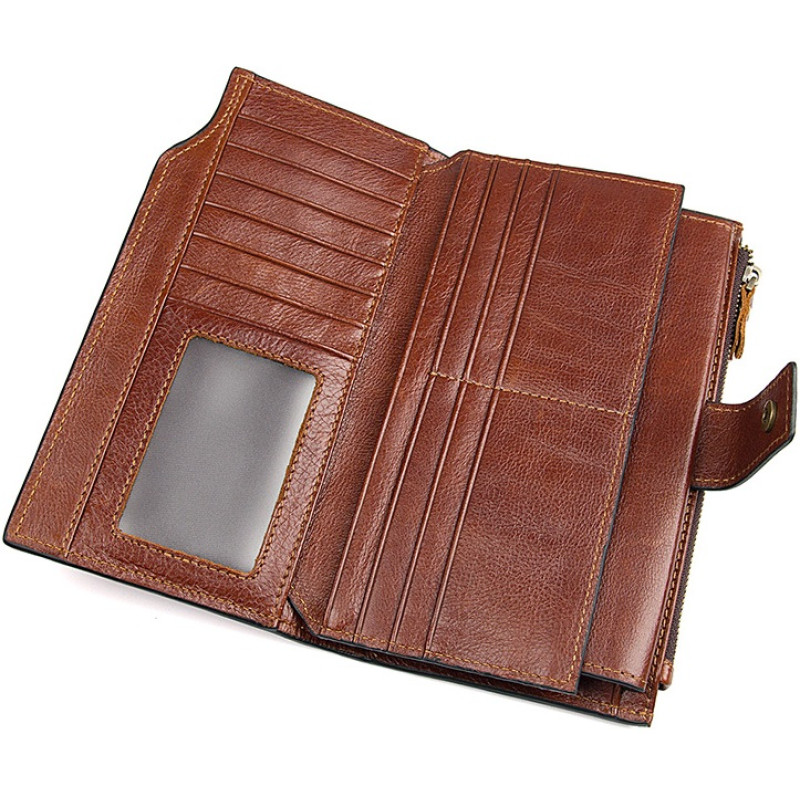 Кошелек мужской Vintage 14372 Коричневый