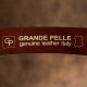 Чоловічий ремінь Grande Pelle 20094 Коричневий