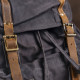 Похідний рюкзак canvas Vintage 20110 Сірий