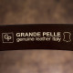 Ремень мужской гладкий GRANDE PELLE 11264 Коричневый