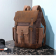 Рюкзак дорожній текстильний Vintage 20057 Коричневий