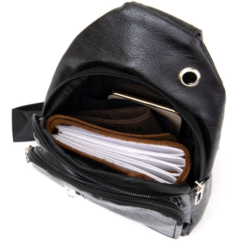 Сумка cross body Vintage 20513 Чорна