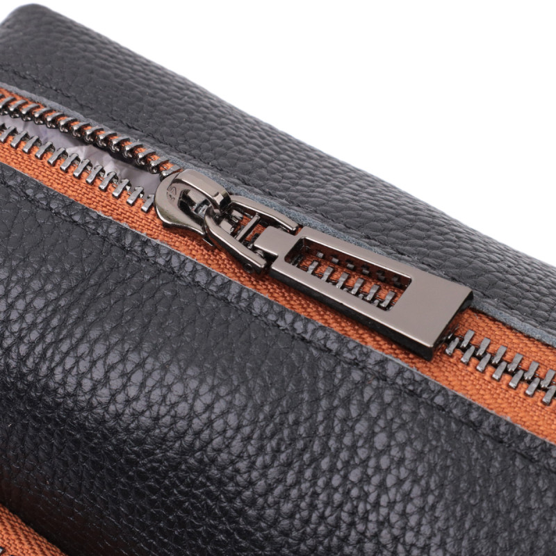 Сумка для женщин на каждый день из натуральной кожи Vintage 22588 Черный