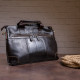 Сумка під ноутбук з гладкої шкіри Vintage 14890 Коричнева