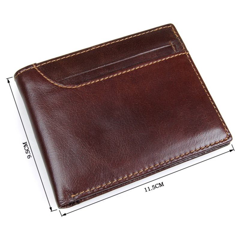 Кошелек мужской Vintage 14374 Коричневый